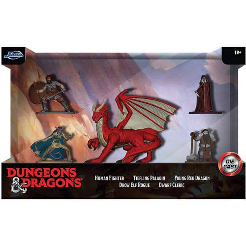 D&D 1.65" Metal Figure Deluxe Pack