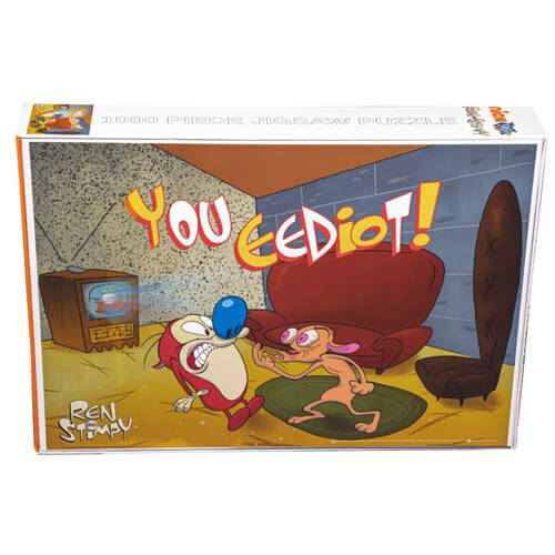 Ren and Stimpy You Eediot 1000 piece Jigsaw Puzzle