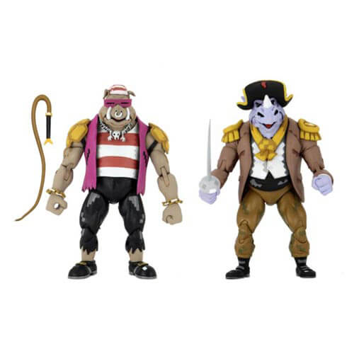 TMNT Pirate Rocksteady & Bebop Action Figure 2-pack