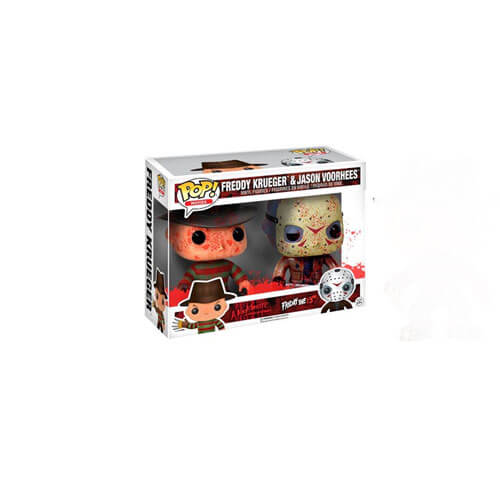 Freddy Krueger & Jason Voorhees Bloody US Pop! Vinyl 2pk