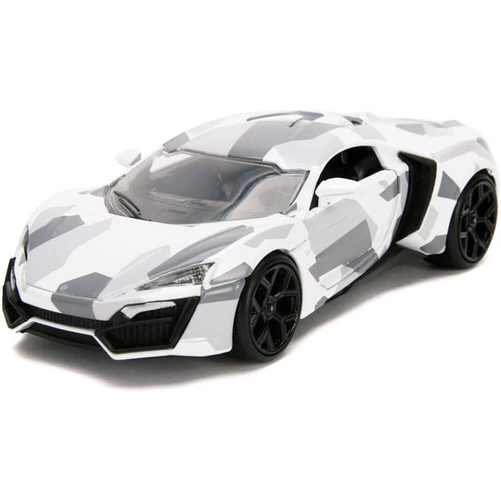 Lykan Hypersport White / Camo 1:24 Scale Diecast Vehicle