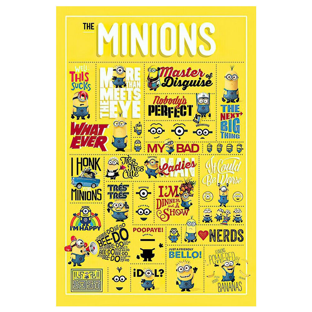 Despicable Me Plakat Minions