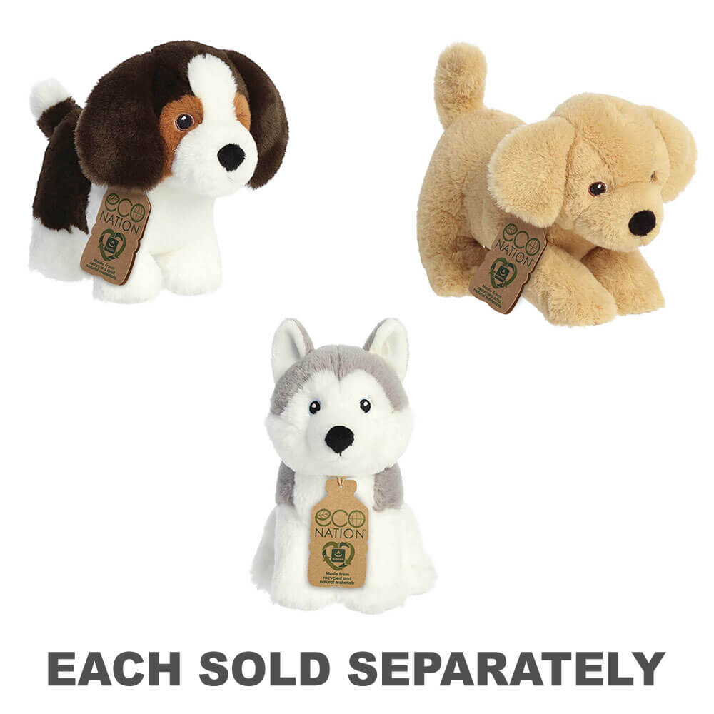 Eco Nation Recycled Filled Dog Plush