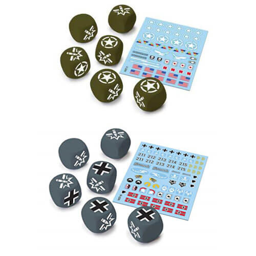 World of Tanks Minis Game Upgrade Pack Dice Set