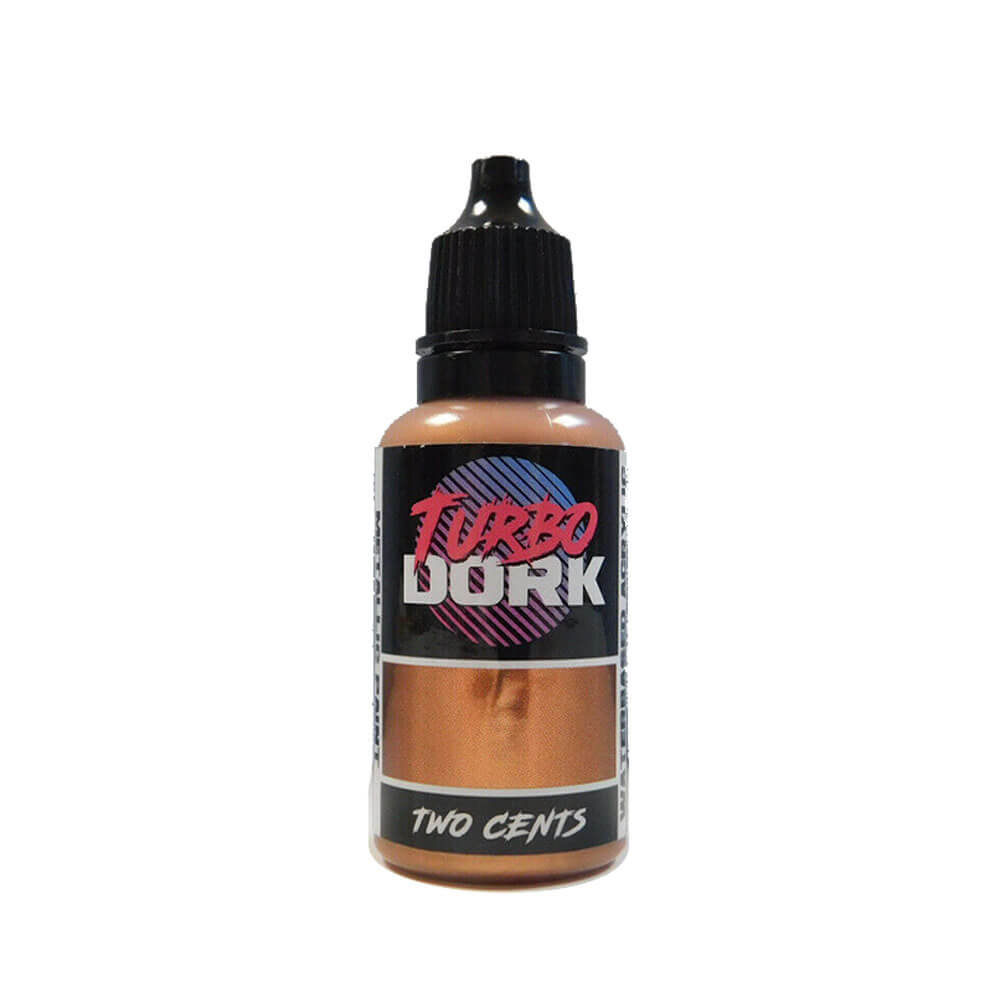 Turbo Dork Metallic Acrilic Paint da 20 ml bottiglia