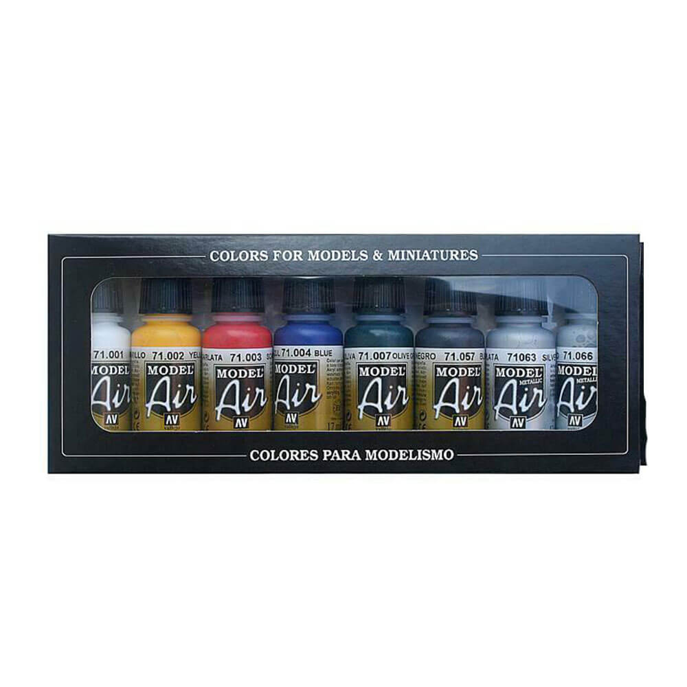 Vallejo Model Air Paint Set of 8 Color