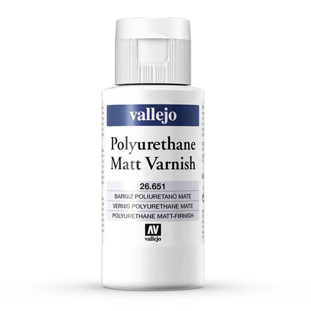 Varnis de polyuréthane à base d'eau de Vallejo 60 ml