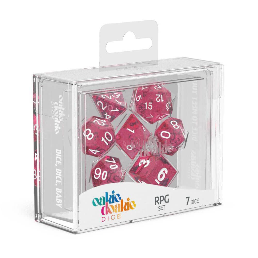 Oakie Doakie RPG Set Speckled Dice 7tlg