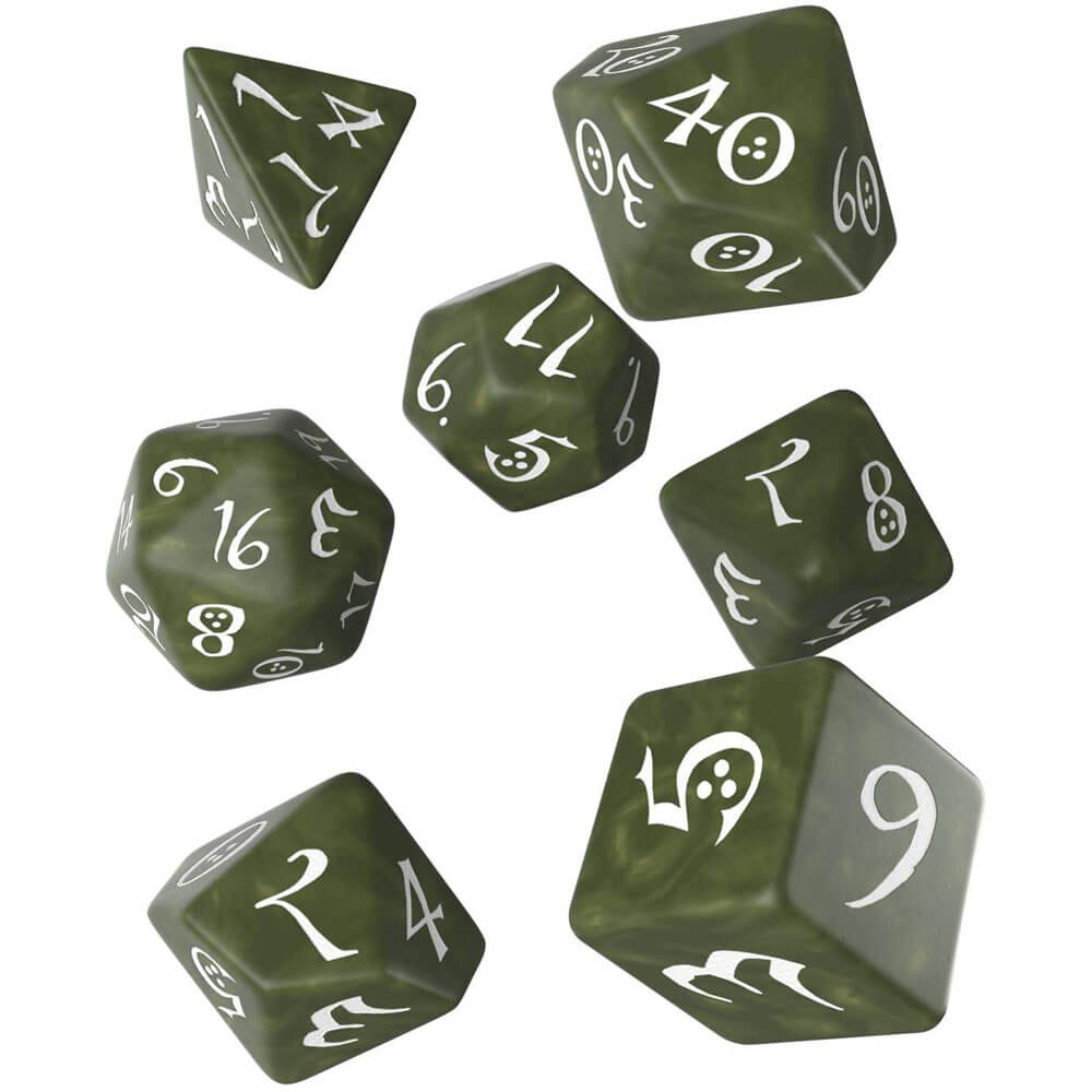 Q Workshop Classic RPG DICE Set of 7