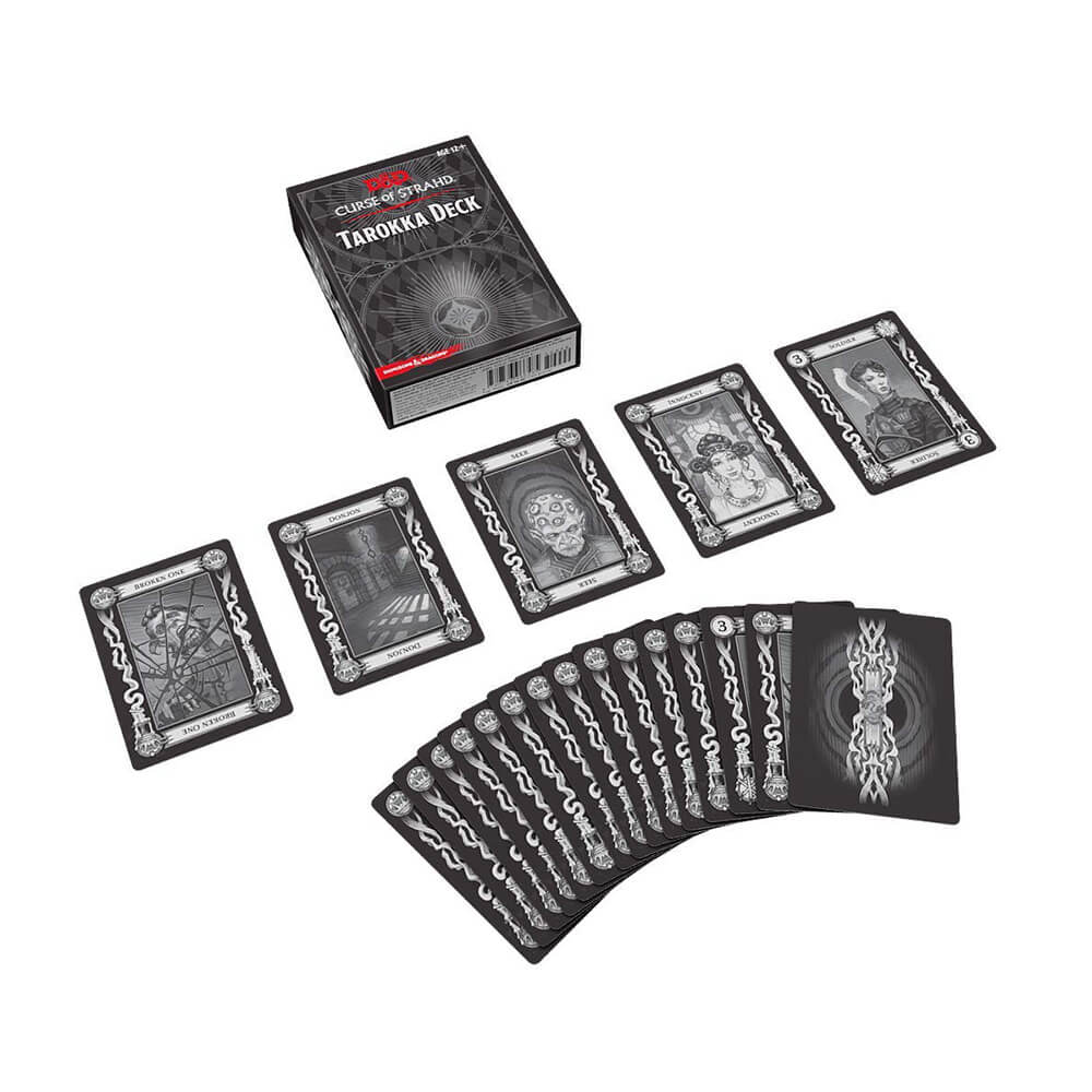 D&D Curse of Strahd Tarokka Deck (54 Cards)