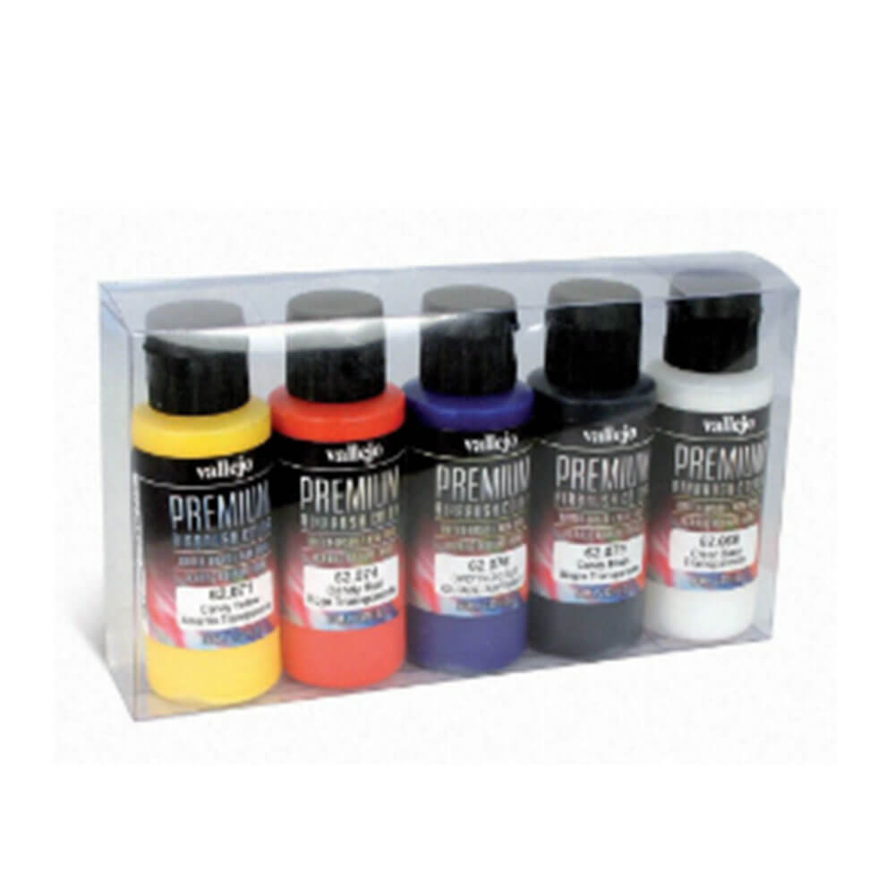 Vallejo Premium Color Paint Set van 5