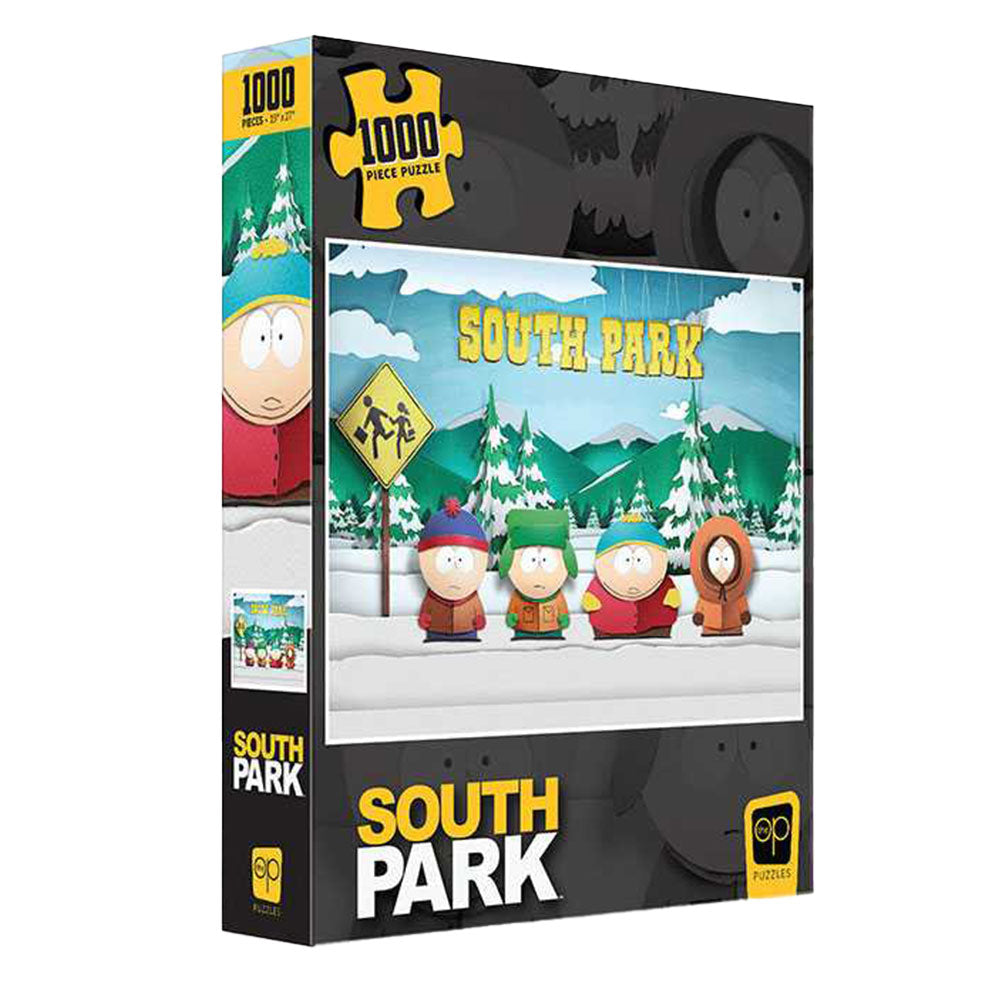 OP South Park Premium Puzzle 1000 stk