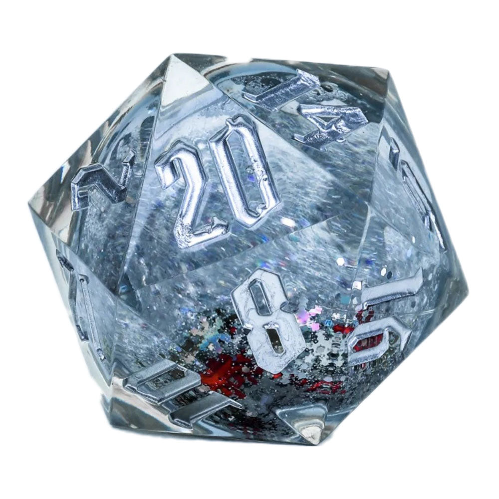 Sirius D20 Snow Globe Dice 54mm