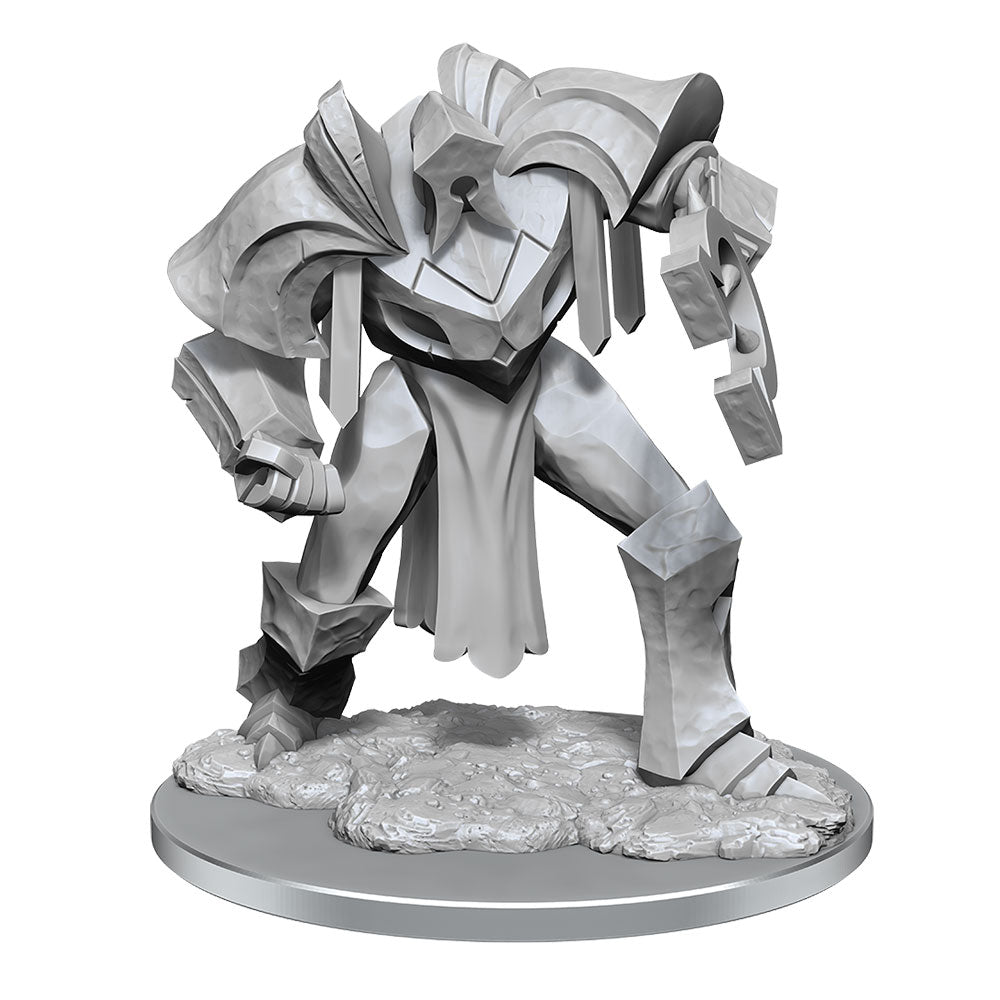 Critical Role Unpainted Mage Hunter Golem Miniature