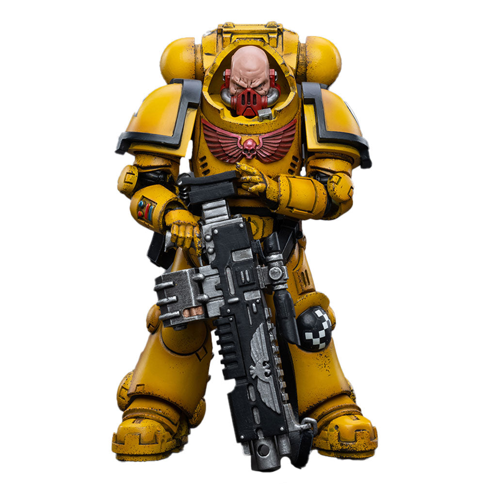 Imperial Fists tunga intercessorer 1/18 skalfigur