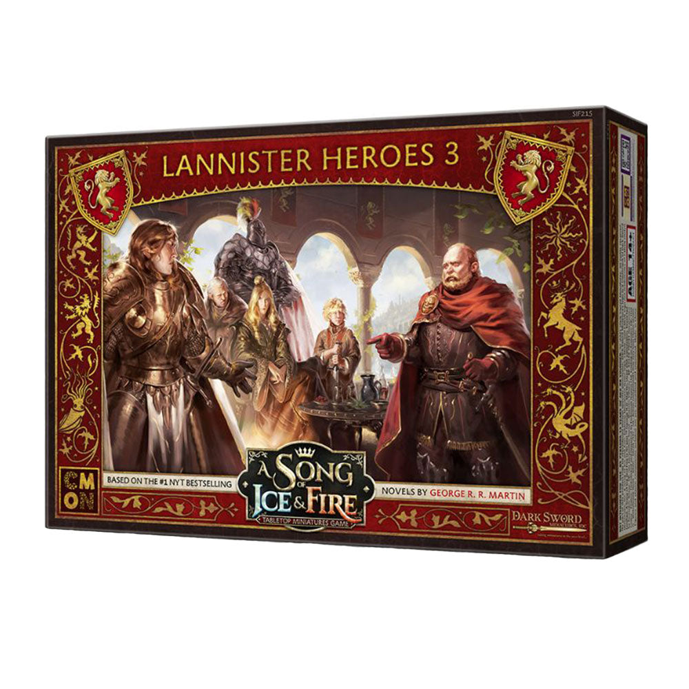 Een Song of Ice & Fire Lannister Mini -figuur set