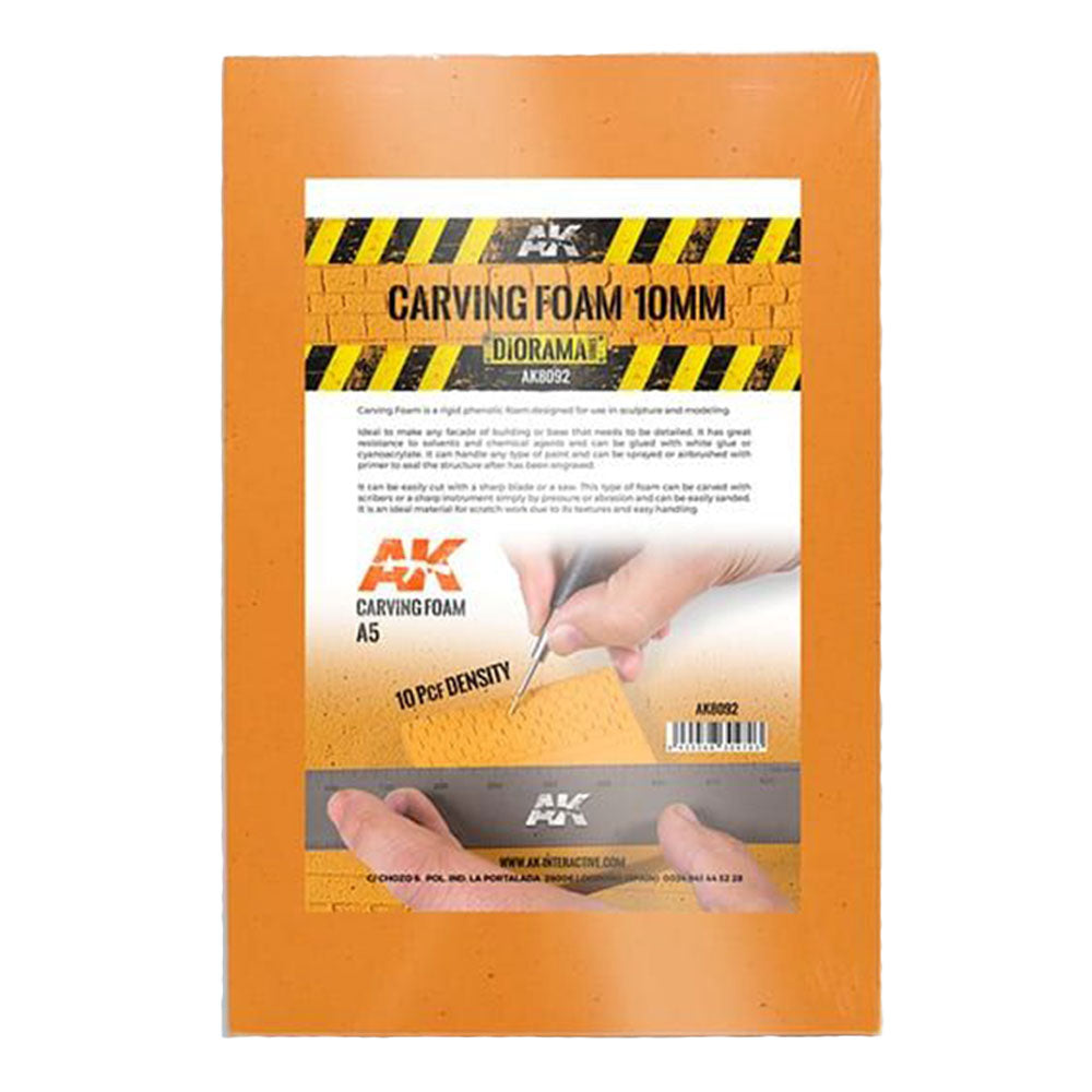 AK Interactive Sharving Foam Modelling Kit 10mm