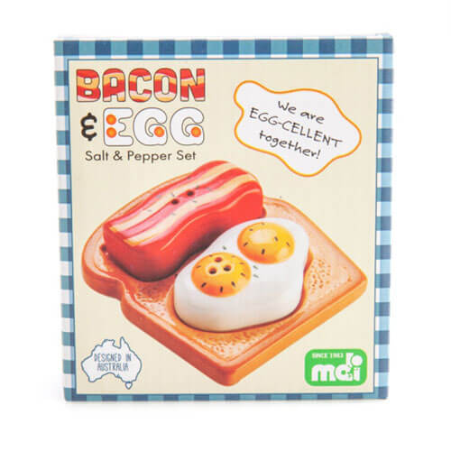 Bacon and Eggs Salt & Pepper Set