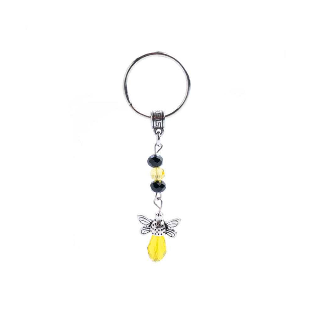 Crystal Bee Keychain