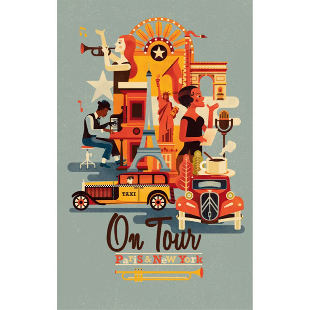 On Tour Board Game (Paris and New York)