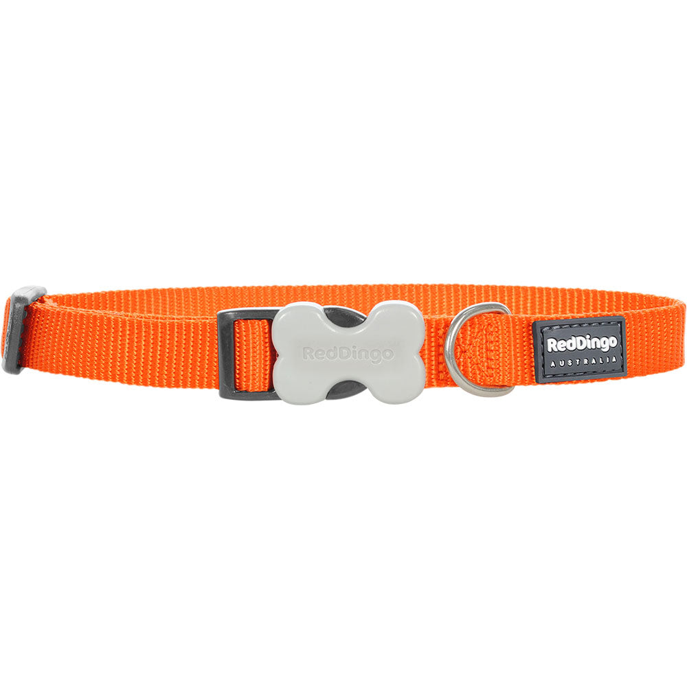 Klassisk hundekrave (orange)