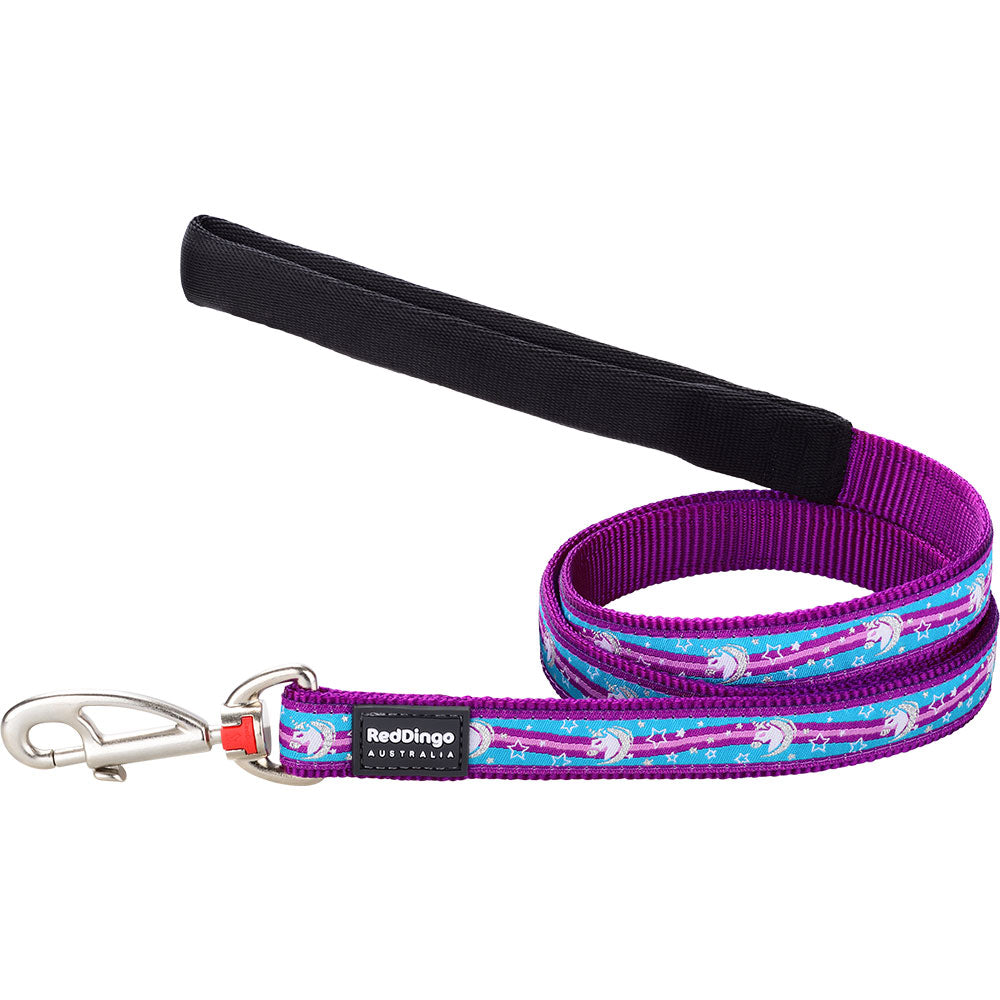 Unicorn Dog Lead (lilla)