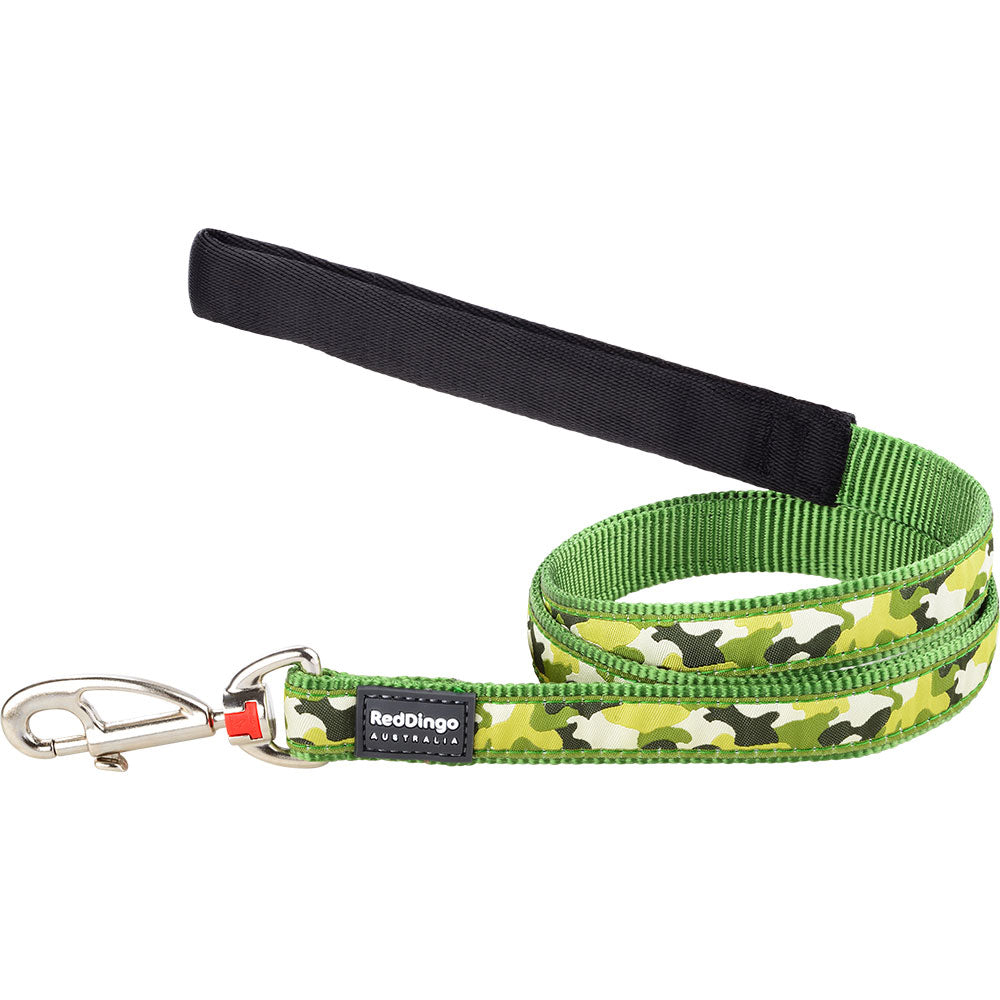 Camouflage Dog Lead (verde)