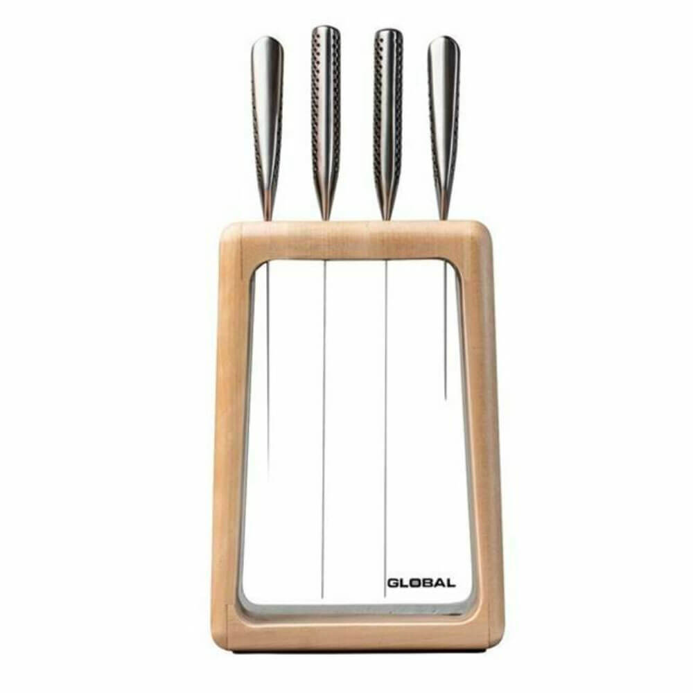 Ensemble de blocs de couteaux Global Knives Hashira (5pcs)