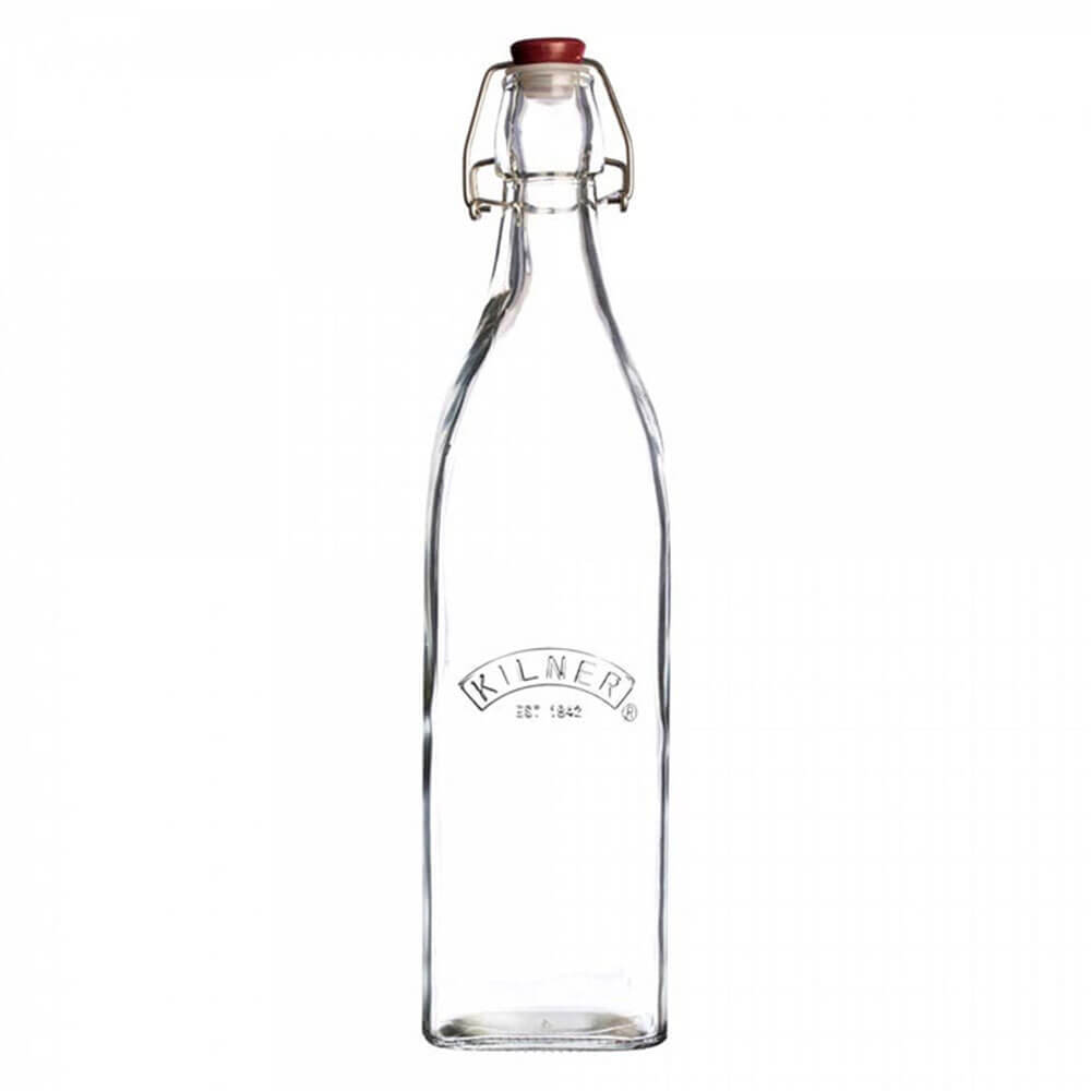 Kilner clip top vierkante glazen fles