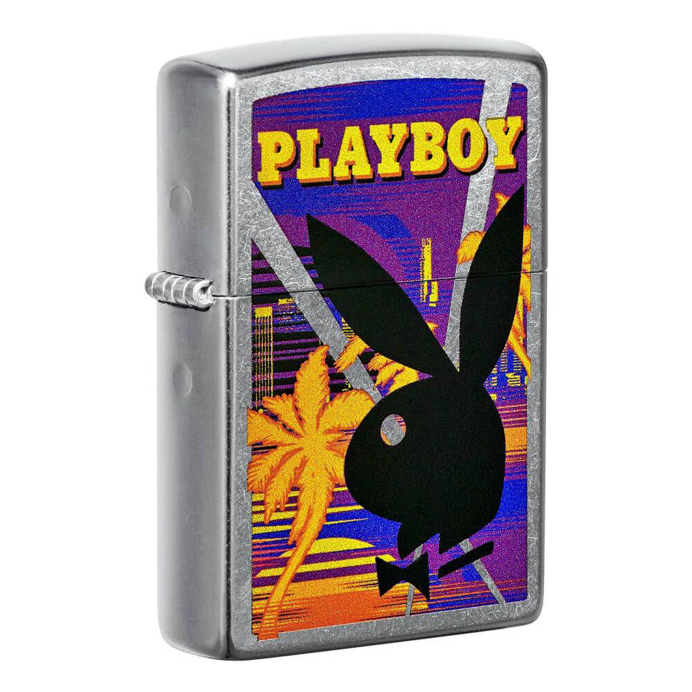 Zippo Playboy Design Street Chrome plus léger