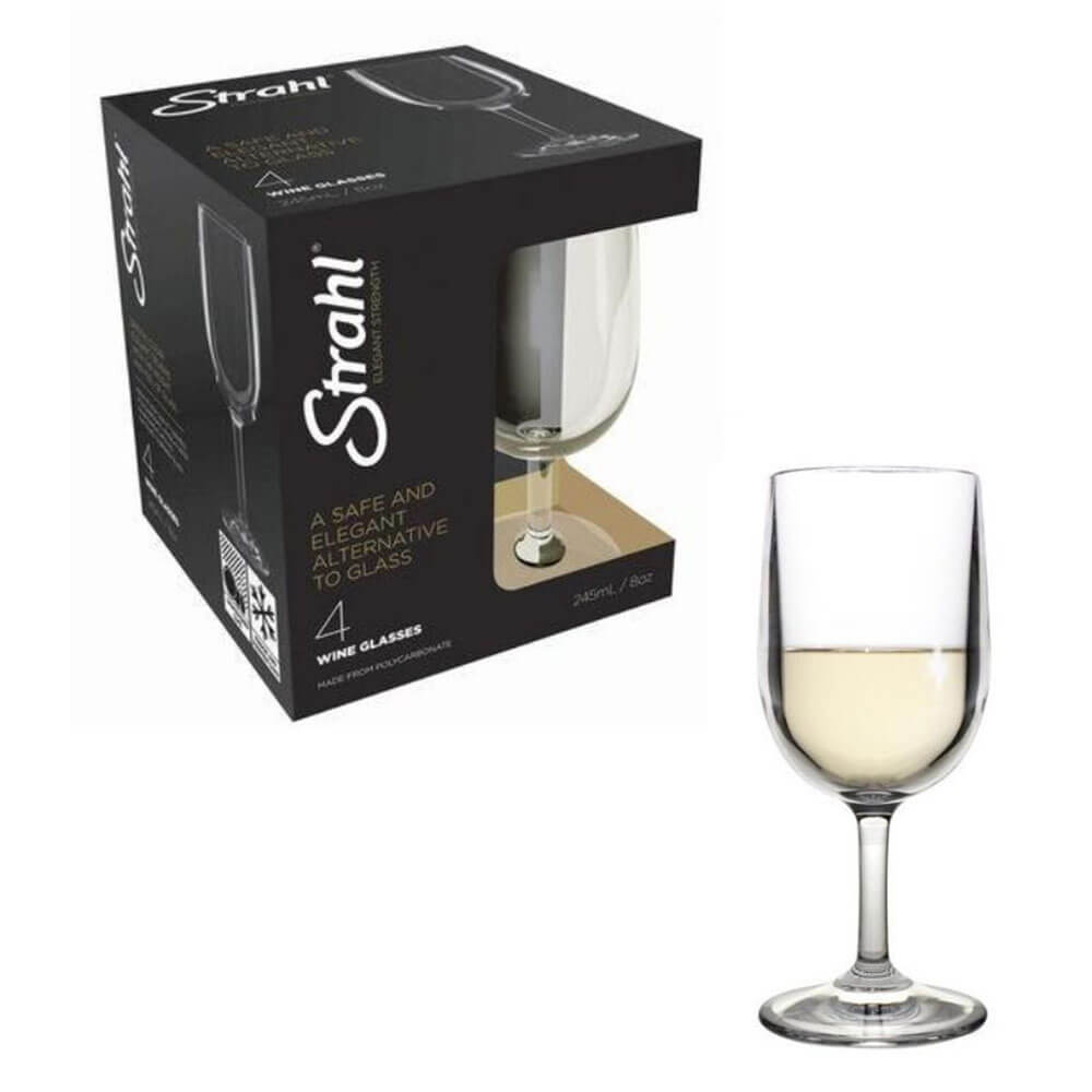 Strahl Small Classic Wine 245mL (Set of 4)