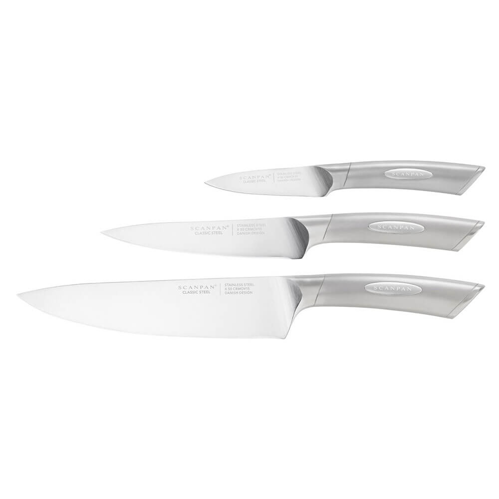 ScanPan Classic Chef Knife Set (3 st)