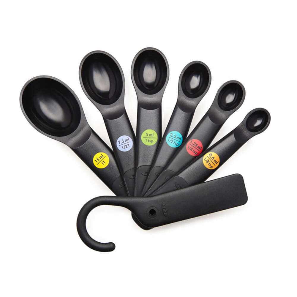 Oxo Good Grips Set de medición de plástico (negro)