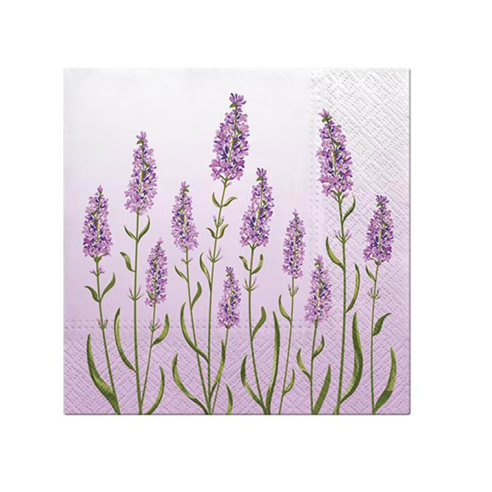 Serwetka na lunch Lavender 33 cm (20pk)