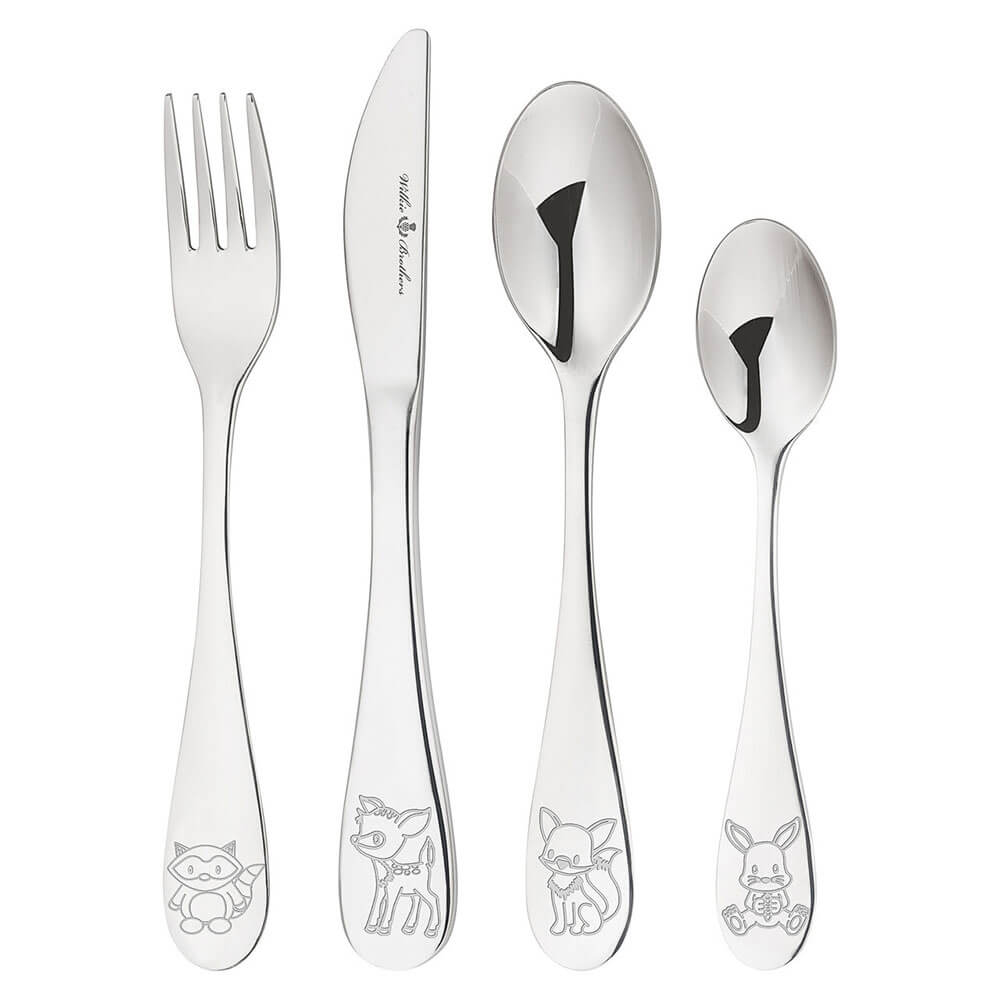 Set Wilkie Kids Cutlery 4pcs