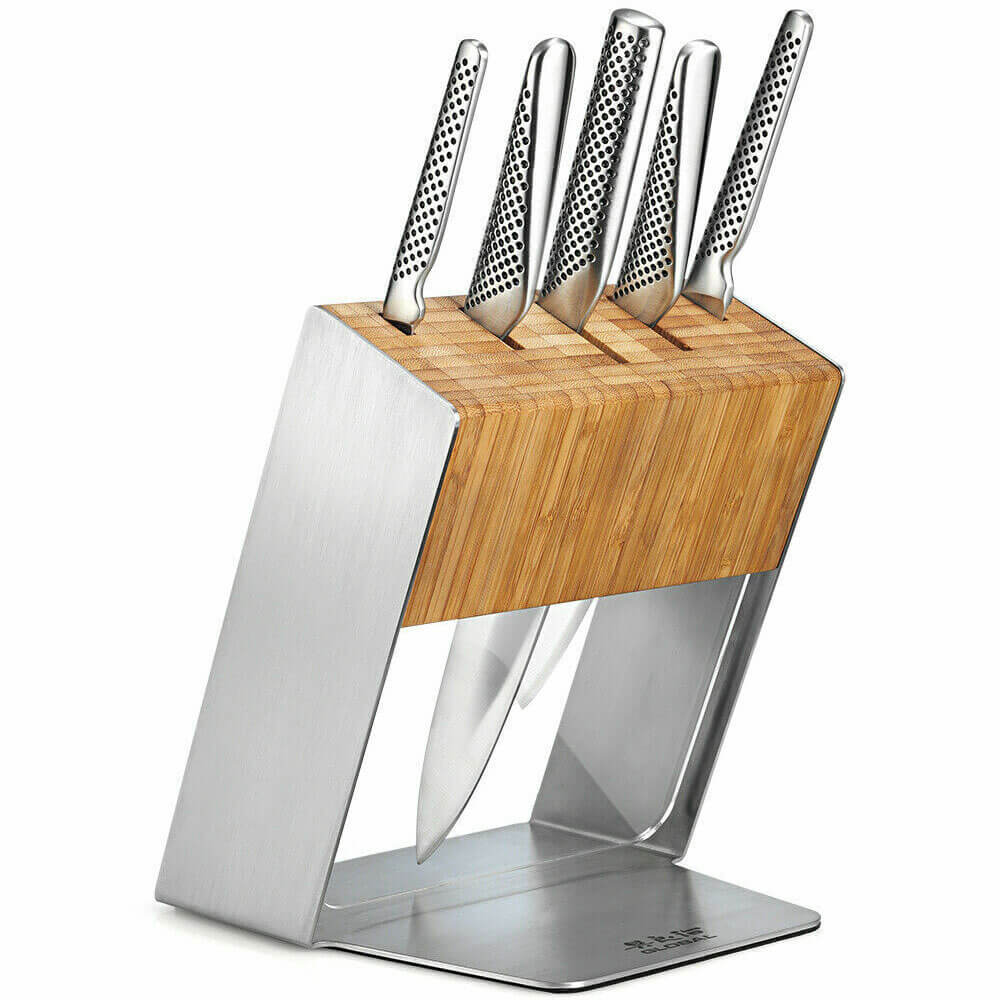 Facas globais Katana Knife Block Set (6pcs)