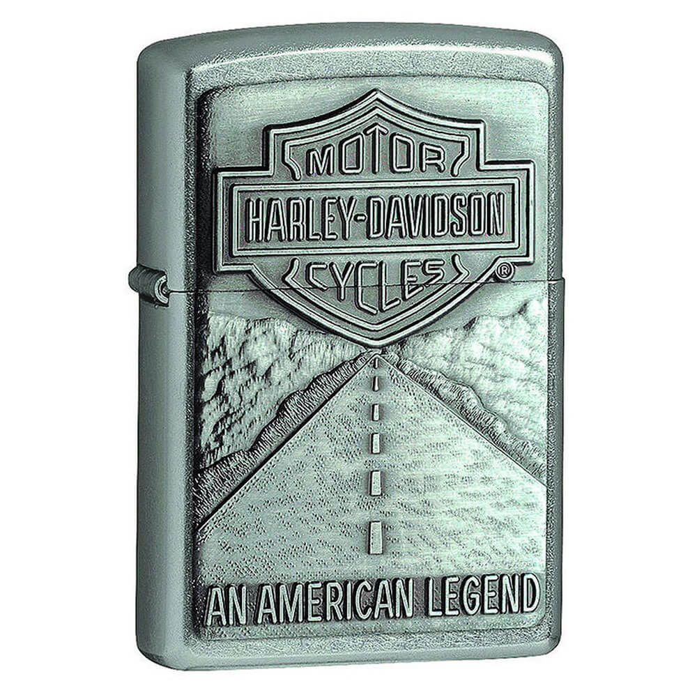 Zippo Harley Davidson Street Chrome Light