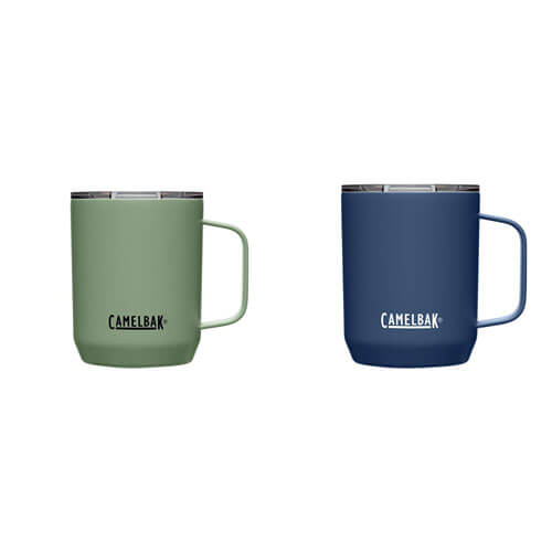 Tasse de camp isolée en acier inoxydable 0,35 L