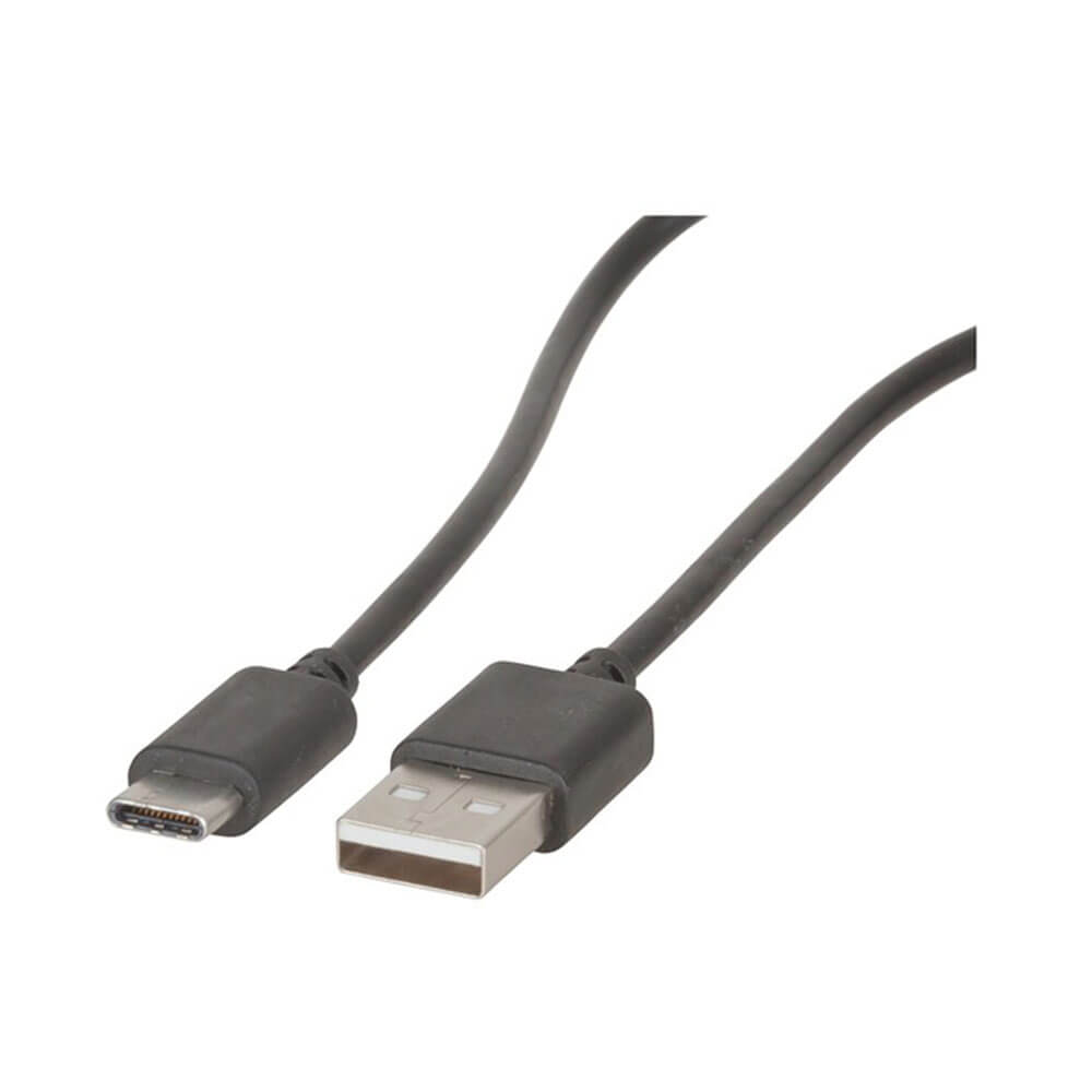 USB 2.0 tipo-C enchufe para enchufar el cable 1.8m