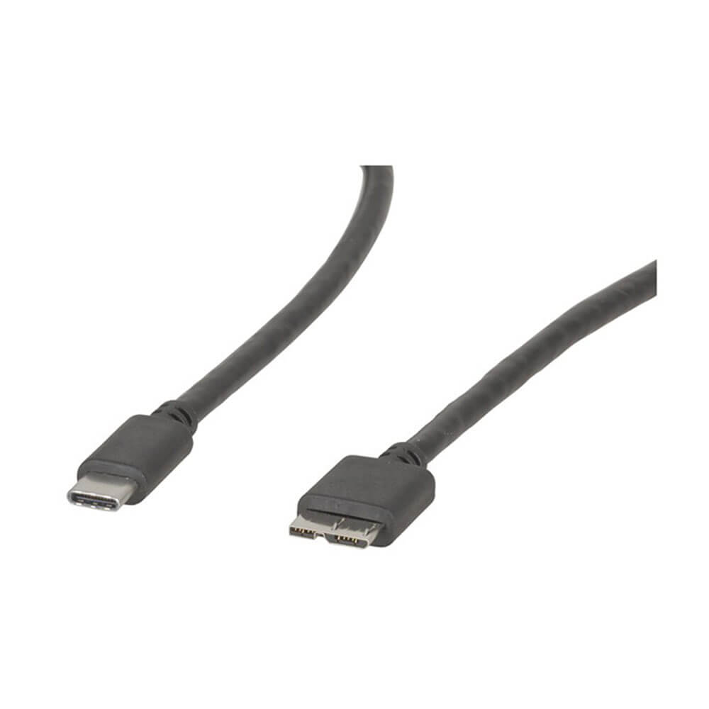 USB 3.0 Type-C-plugg for å plugge kabel 1M