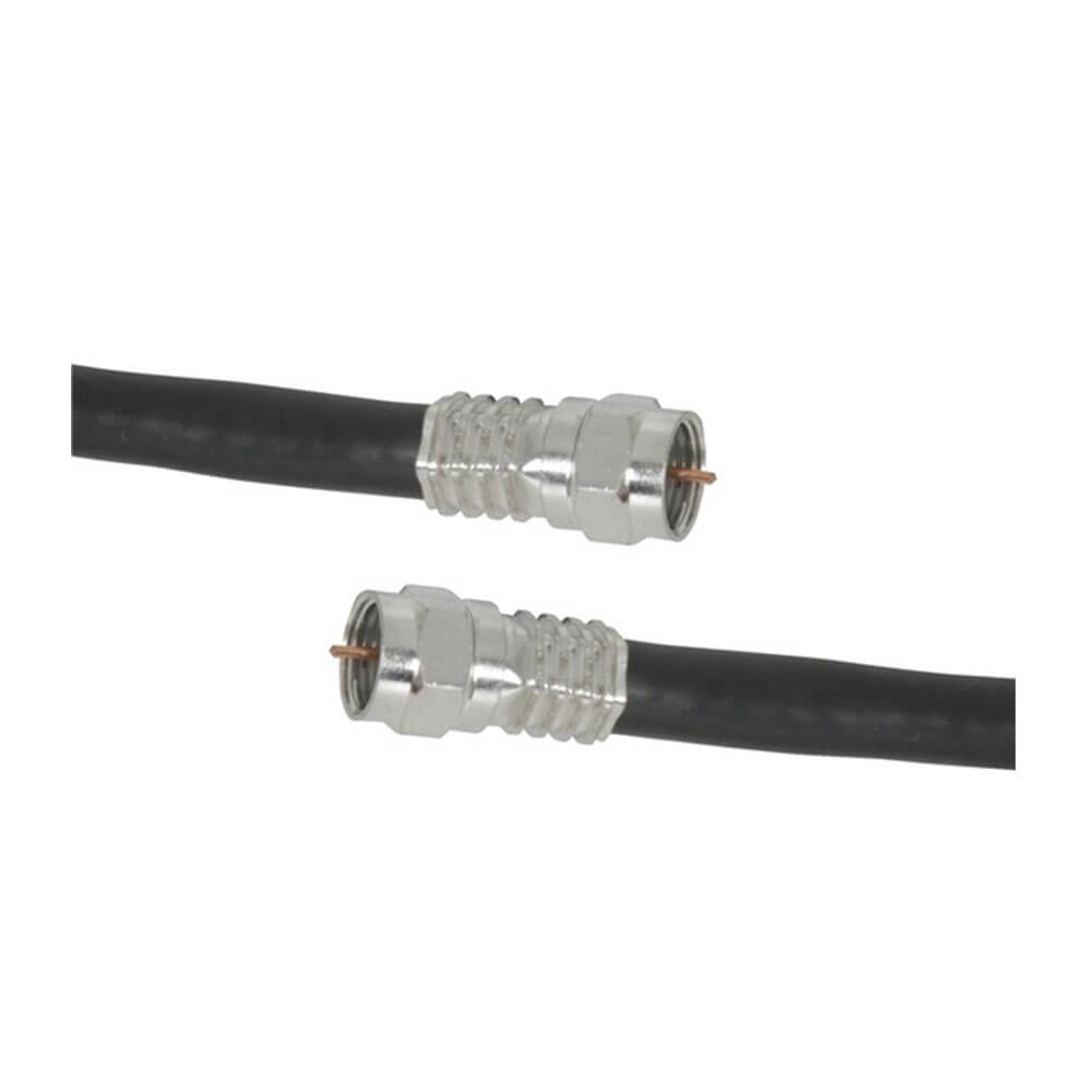 High Quality RG6 Quad Shield Cable (Black)