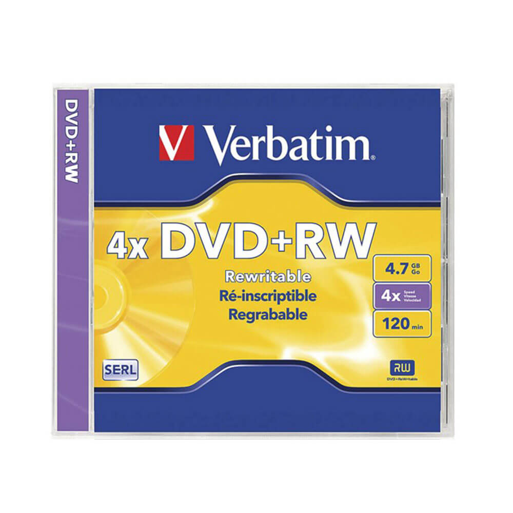 Disco Verbatim DatalifePlus Serl con Caso 4,7 GB