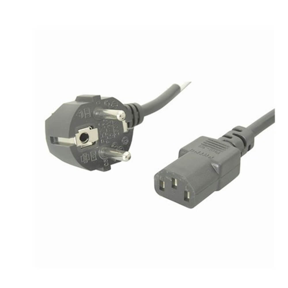 3 pin -plug naar IEC C13 Vrouw 1,8 m