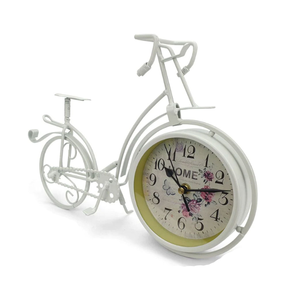 Orologio da tavolo per bici in metallo artistico