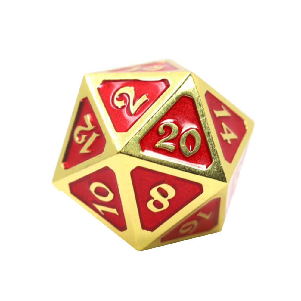 D20 Dice Metal Mythica (célibataire)