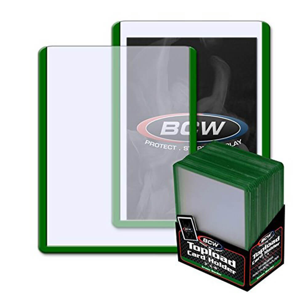 BCW TOPLOAD -kort Holder Border (3 "X 4")