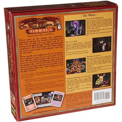 Red Dragon Inn 6 Villains Card Game