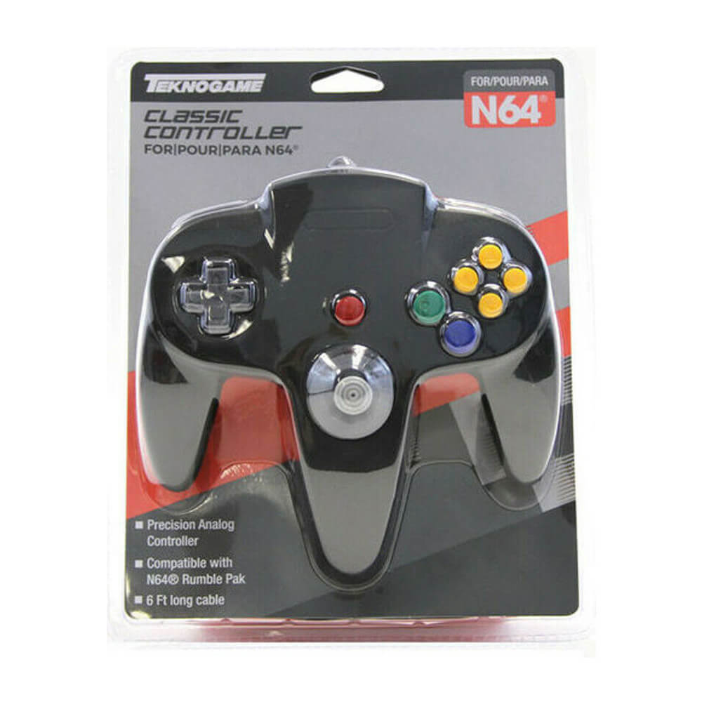 Controlador compatível com a Nintendo 64