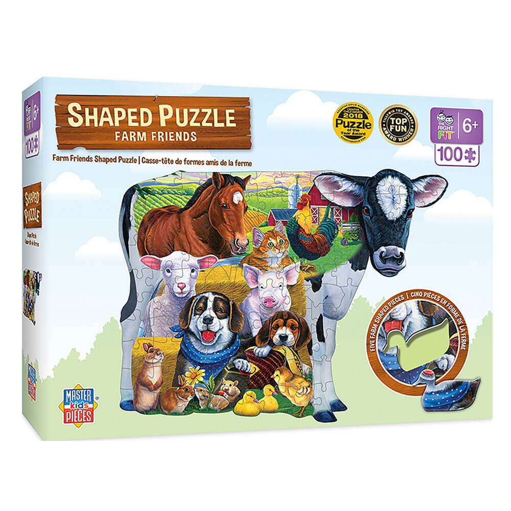 Puzzle a forma di MP (100 pezzi)