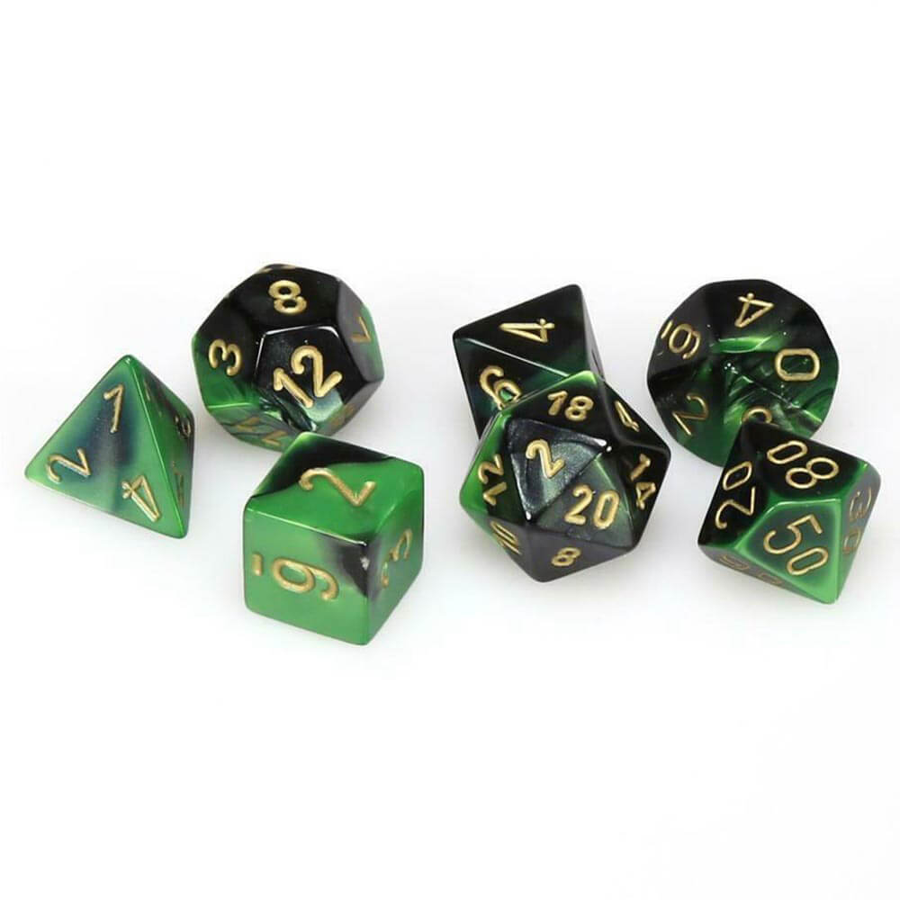 D7 Die Set Dice Gemini Poly (7 DICE)